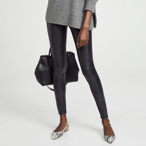 SPANX Faux Leather Pebbled Leggings